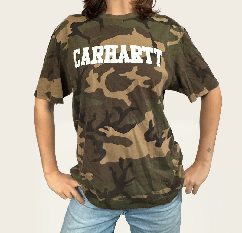 Carhartt shirt met army camouflageprint