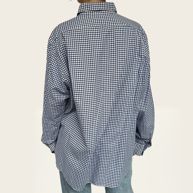 Ralph Lauren vintage oversized shirt met strepen