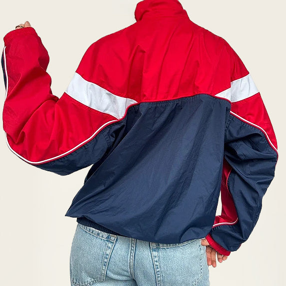 Adidas oversized vintage track jacket