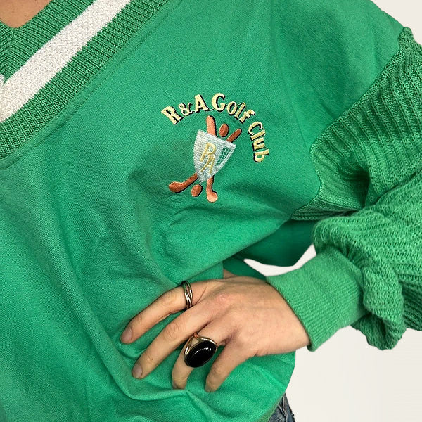 Le Magliedi Paky gebreide sweater groen