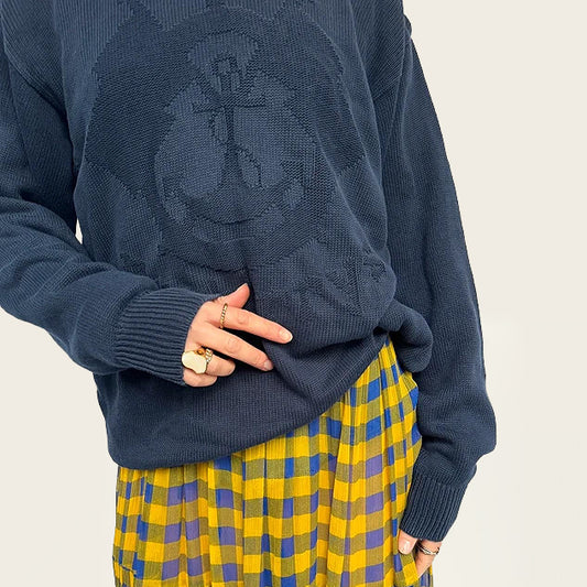 Burberry marineblauwe sweater