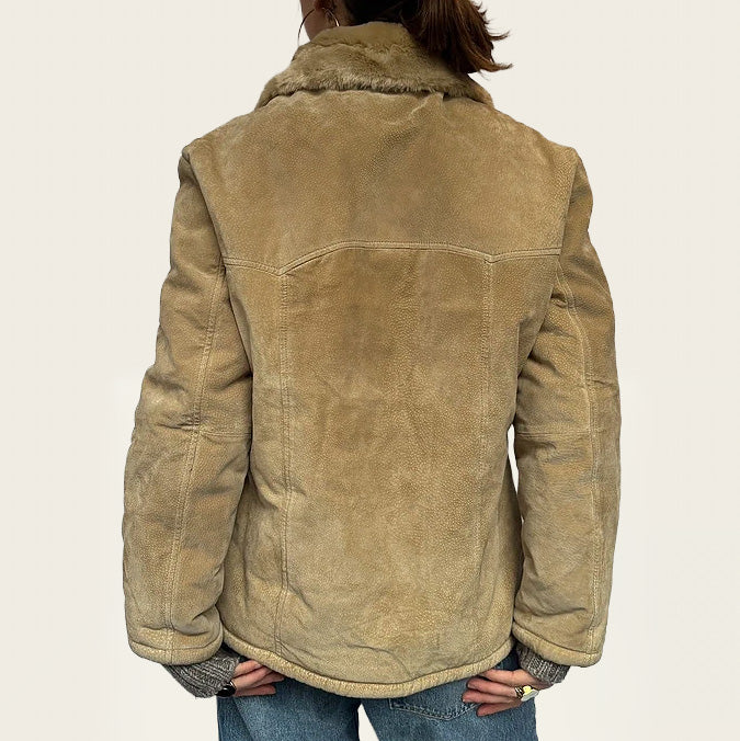 GUESS lammy leren jas