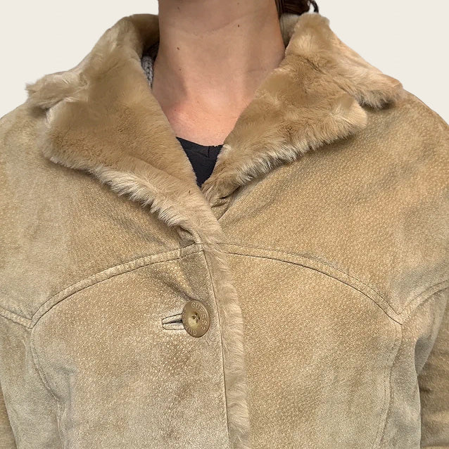 GUESS lammy leren jas