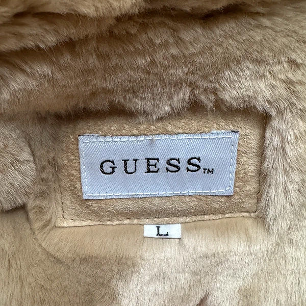 GUESS lammy leren jas