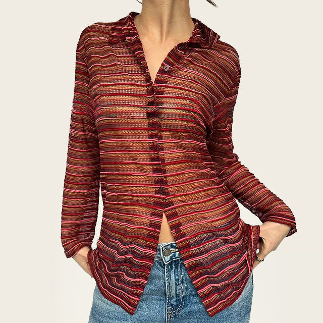 Missoni Sport mesh blouse