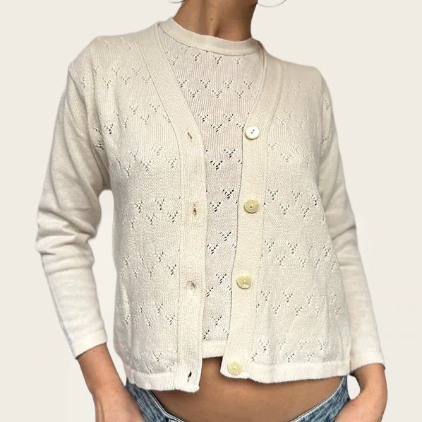 La Maglia di Adriana vintage gebreide co-ord set