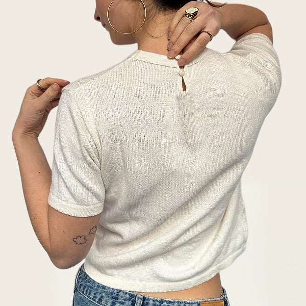 La Maglia di Adriana vintage gebreide co-ord set