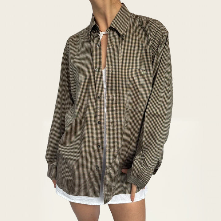 Lacoste button-down blouse