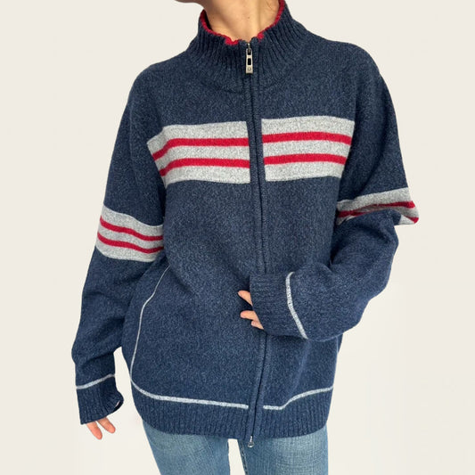 Sergio Tacchini  marineblauw trui