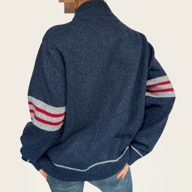 Sergio Tacchini  marineblauw trui