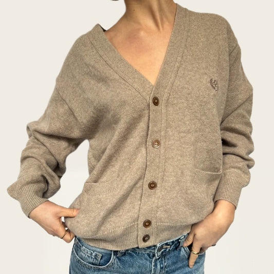 Red Piper wollen cardigan