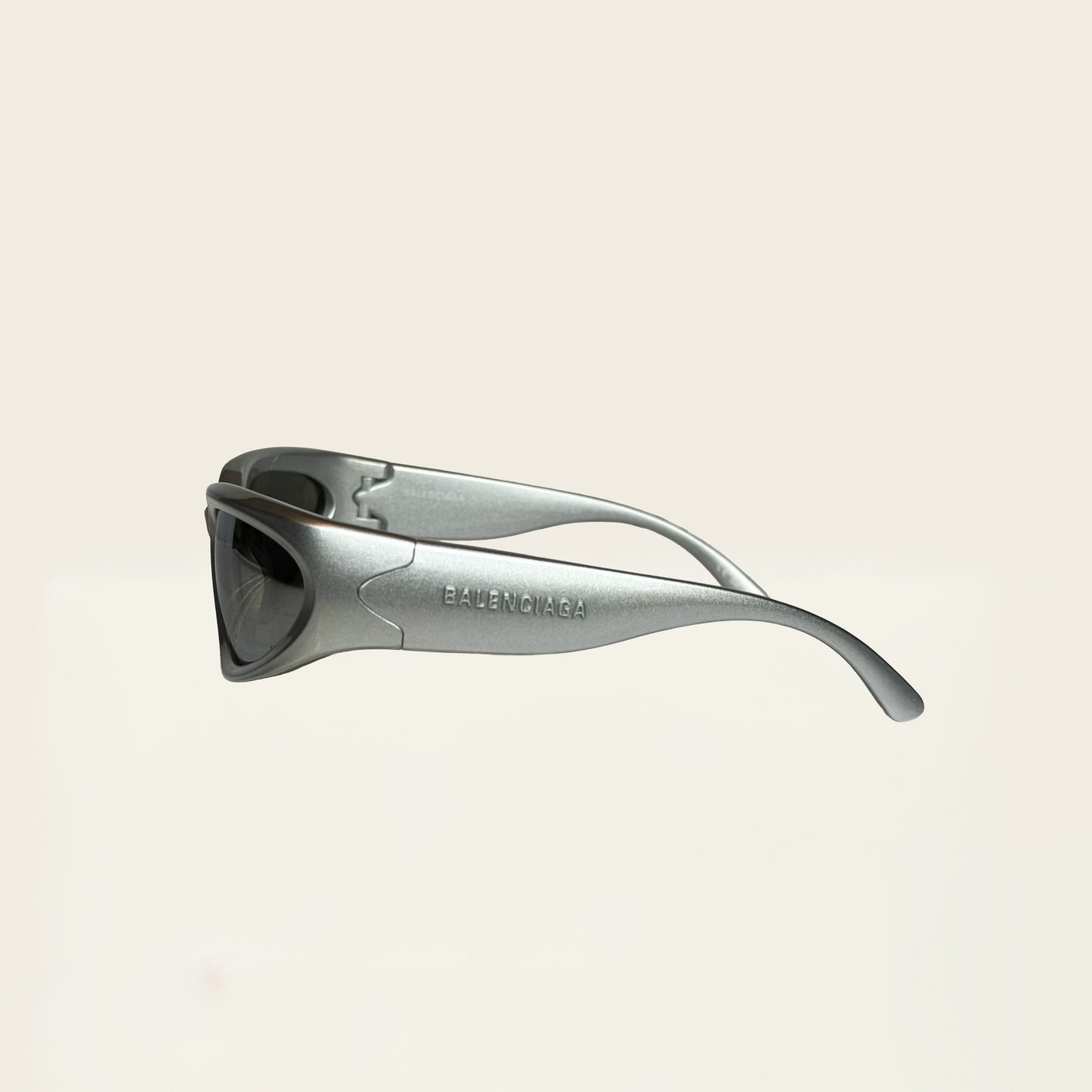 Balenciaga BB0157S Swift Reflective Oval Sunglasses