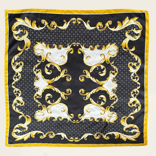 Vintage zijden sjaal